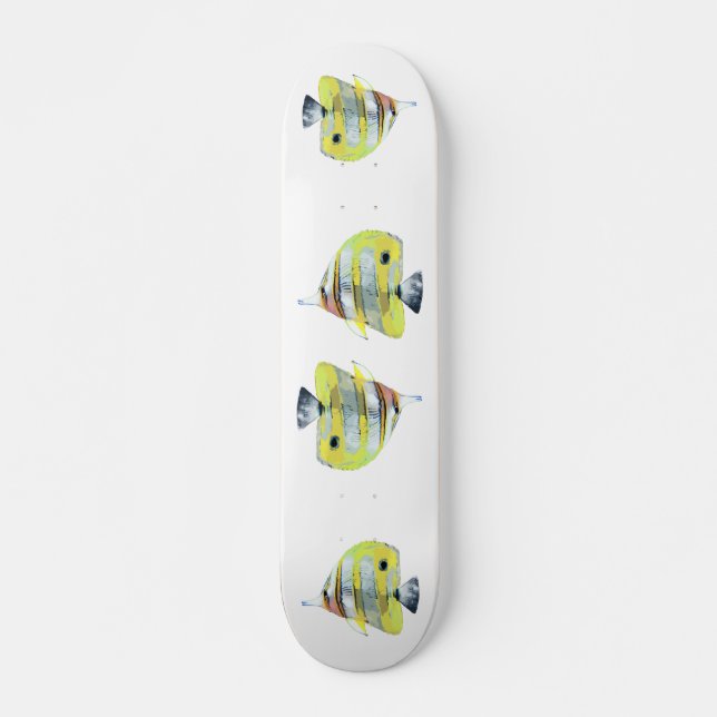 Skate Peixe-Butterfly de Banda de Cobre (Frente)