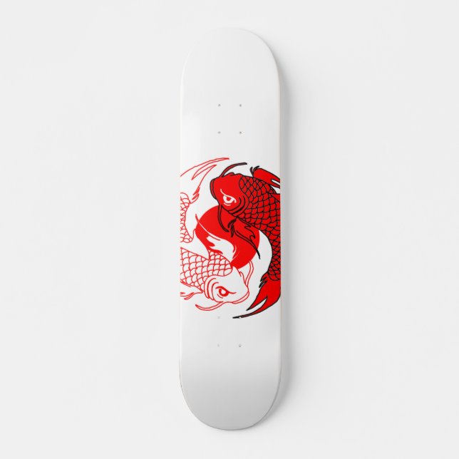 Skate Peixe Koi: Ponto Vermelho (Frente)
