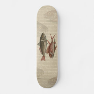Skate Peixe Perca Vermelha Arte de Pescador