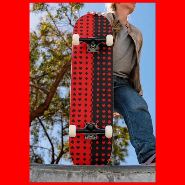 Skate Peles, espadas, corações, diamantes - legal (Criador carregado)