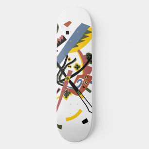 Skate Pequenos mundos, Vassily Kandinsky em cores digita