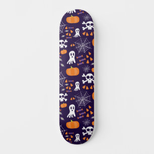 Skate Personagens Divertidos e Assustadores de Halloween