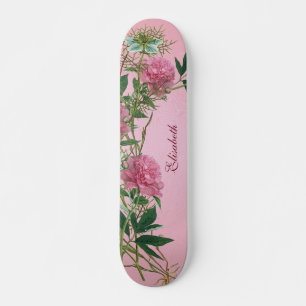 Skate Personalizada pénia floral rústica tematizada pers