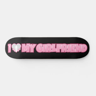 Skate Personalizado Eu Amo Meu Namorada - Adicionar Foto