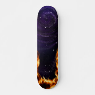 Skate Personalizado Galaxy On Fire