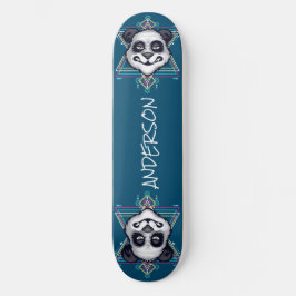skate Personalizado Geometria Sagrada da Cabeça de