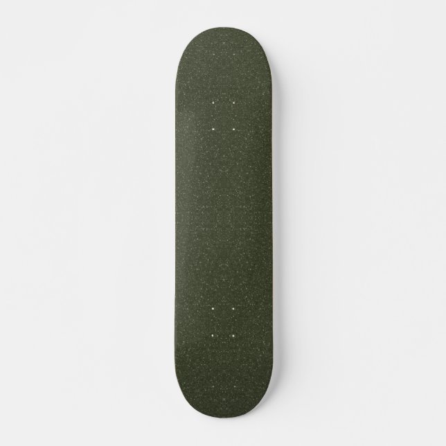 skate personalizado verde de Moss texturizado (Frente)