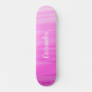 Skate Personalizar a Rapariga Exclusiva do Ombre Rosa de