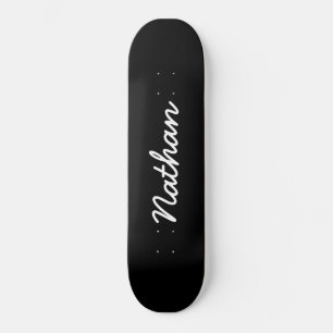 Skate Personalizável Preto