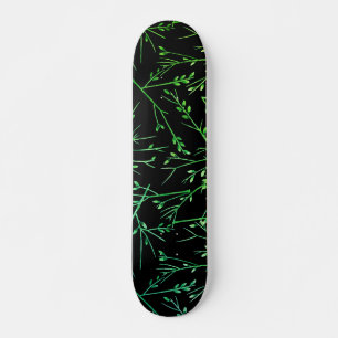 Skate Perucas verdes em preto