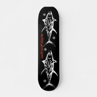 Skate Pesca de Assassino - Bordo Negro Tribal