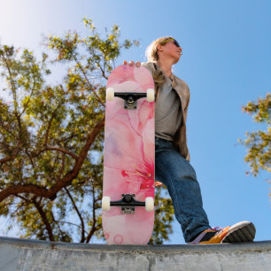 Skate Petal Elegância Cor-de-Água Rosa