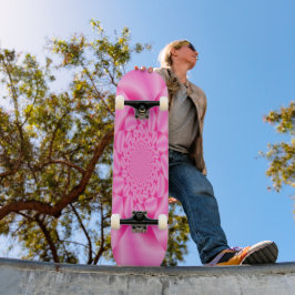 Skate Pétala de Folha Rosa