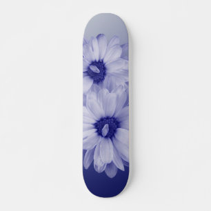 Skate pétalas azuis torcidas