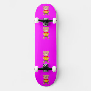 Skate Pia-rosa-rosa-branca