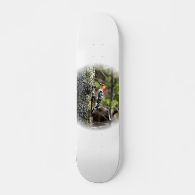 Skate Pica-pau-rosa (Frente)