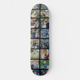 Skate Pierre-Auguste Renoir - Colagem em Grade de Master