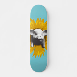 Skate Piggy Sunflower