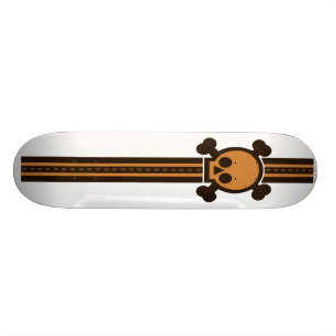 Skate Piloto grosso de Skulled