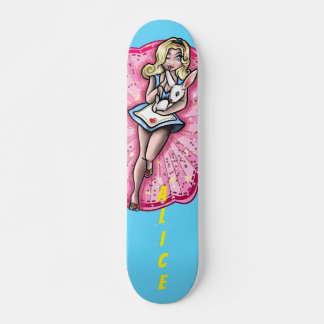 Skate Pin-up Alice
