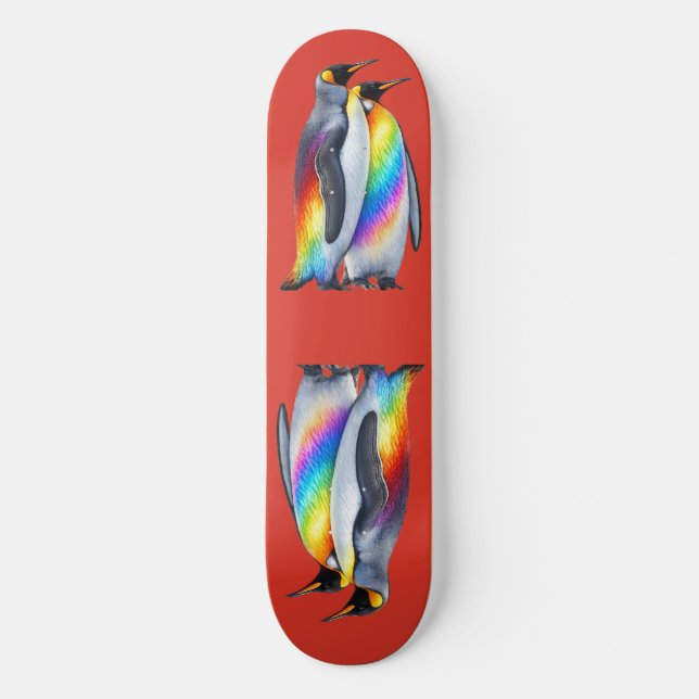 Skate Pinguins Orgulhosos Unidos (Frente)
