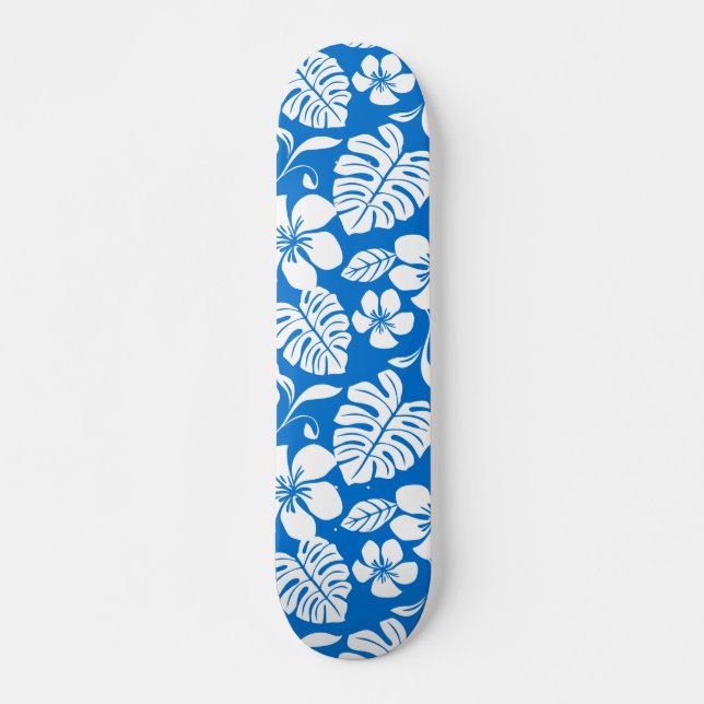 SKATE PINK BIKINI (AZUL BRILHO) (Frente)