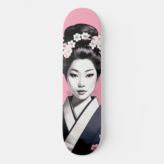 Skate Pink Geisha (Frente)