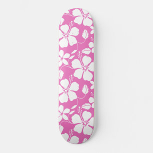 SKATE PINK HAWAIIAN HULA (HIBISCUS)