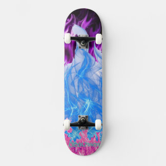 SKATE PINK, PURPER E CHAMAS AZUIS!