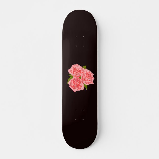Skate Pink roses (Frente)