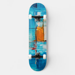 Skate Pintado Artisticamente Legal