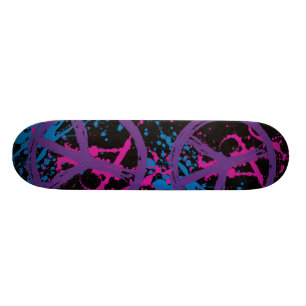 SKATE PINTE SINAIS DE PAZ DO SPLATTER