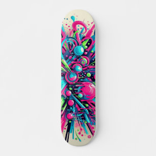 Skate Pintor de Neon