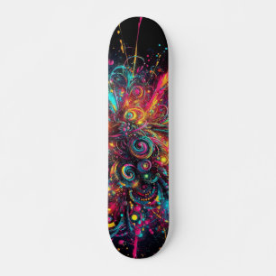 Skate Pintor de Neon