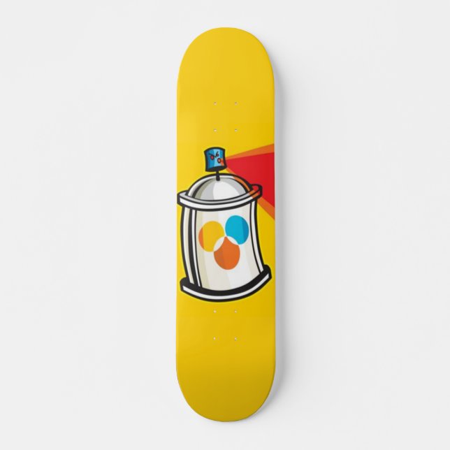 Skate Pintor Spray (Frente)