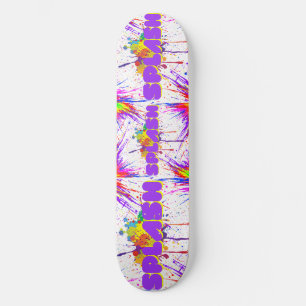 Skate pintura de abertura