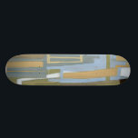 Skate Pintura de expressão livre moderna por Norman Wyat<br><div class="desc">Uma pintura de liberdade de expressão moderna de Norman Wyatt Jr,  apresenta linhas de encravamento que formam ligações estreitas de cor. Perfeito como compra pessoal ou como presente para alguém que desfruta de pinturas de expressão livre.</div>