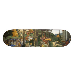 Skate Pintura do renascimento de Botticelli
