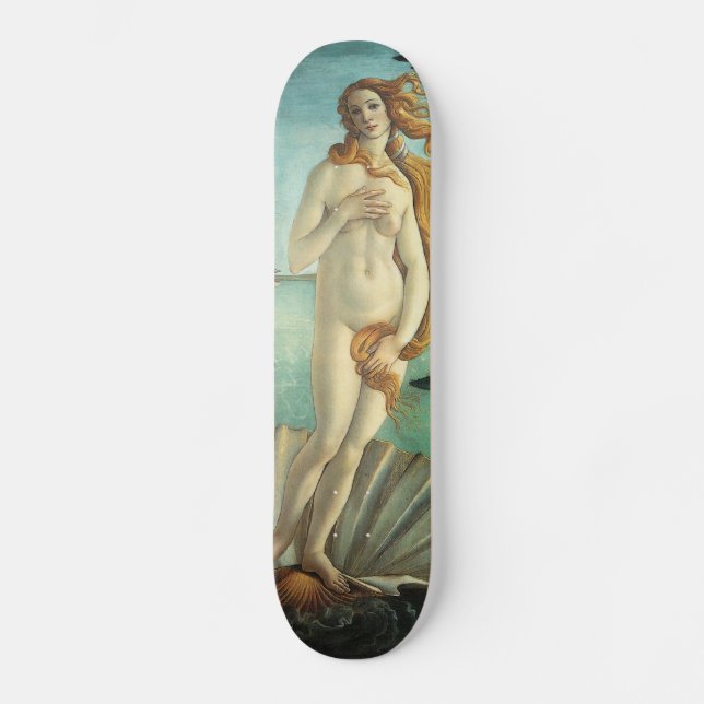 Skate Pintura do renascimento de Botticelli (Frente)