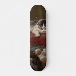 Skate Pinturas De Gatos E Gatinhos