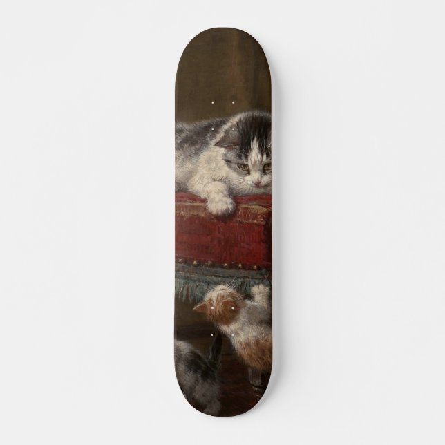Skate Pinturas De Gatos E Gatinhos (Frente)