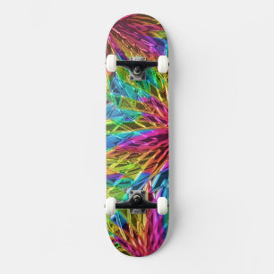 Skate PinWheel Glass Art 1