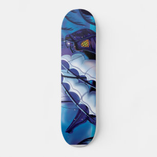 Skate Pirata idoso Sailship entrado
