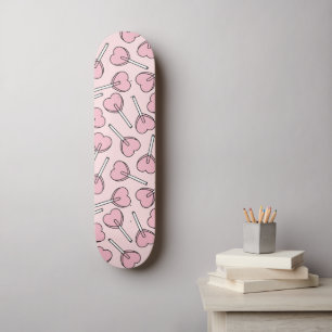 Skate Pirulitos Cor-de-Rosa, Pirulitos em Forma de Coraç