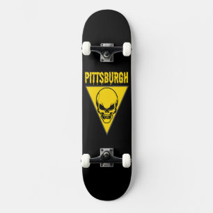 Skate Pittsburgh Skull