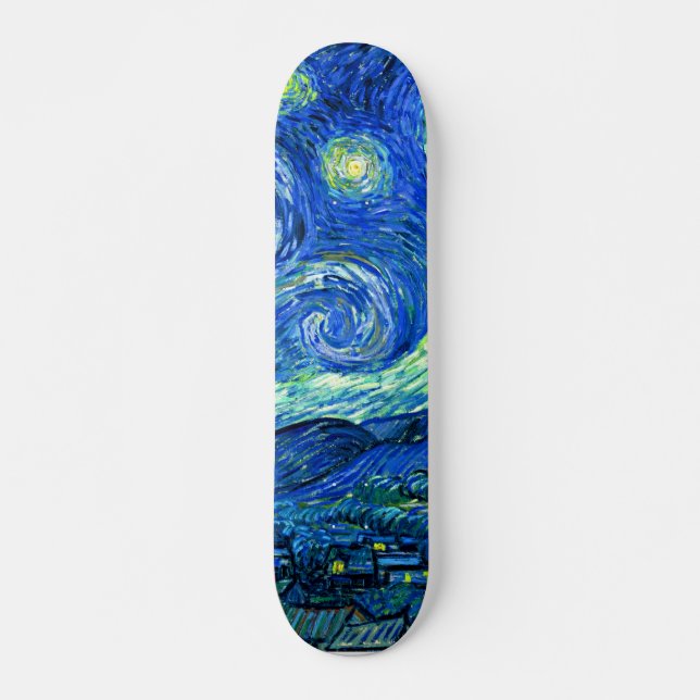 Skate Pix Dezines van gogh noite estrelada (Frente)