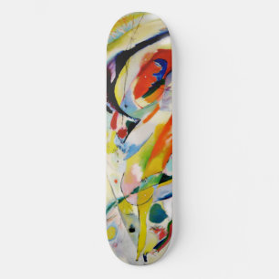 Skate PixDezines - Kandinsky 1914 Painel de Parede Abstr