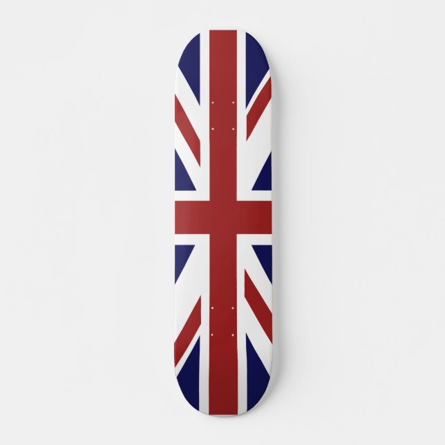 Skate PixDezines union jack (Frente)