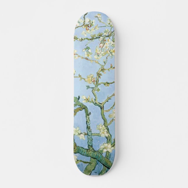 Skate PixDezines Van Gogh Flores de Amendoeira em Saint- (Frente)