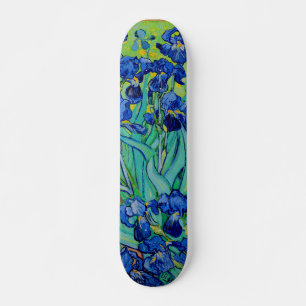 Skate PixDezines van gogh irises roxos